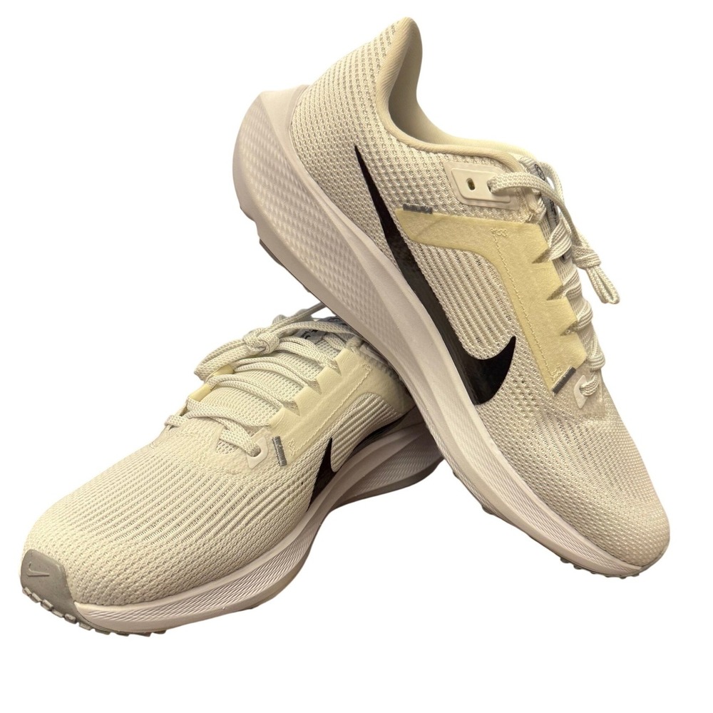 Nike Air Zoom Pegasus 40 White/Wolf Grey-Black NIB 10.5M